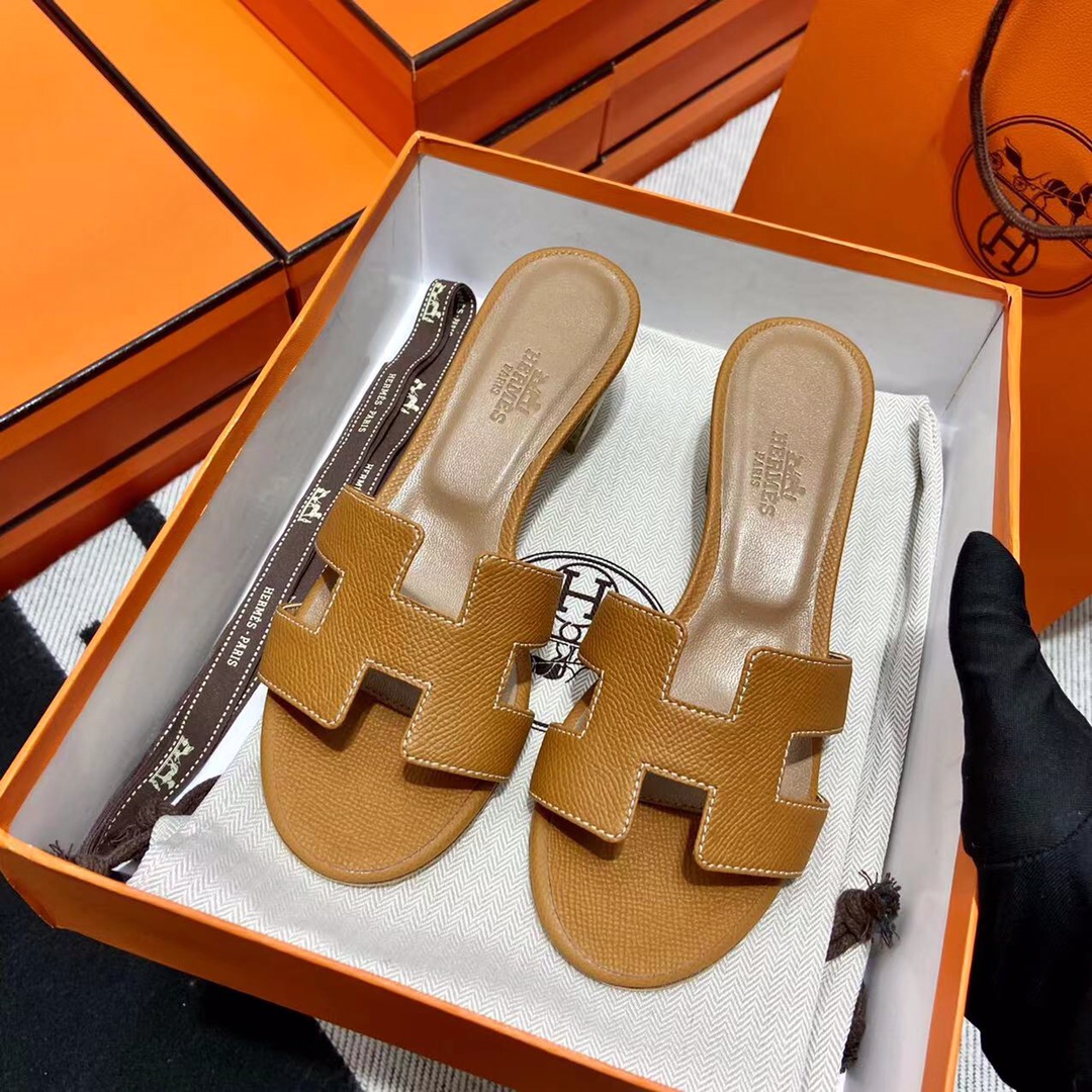 에르메스 올수공 오아시스 슬리퍼 샌들 앱송 58